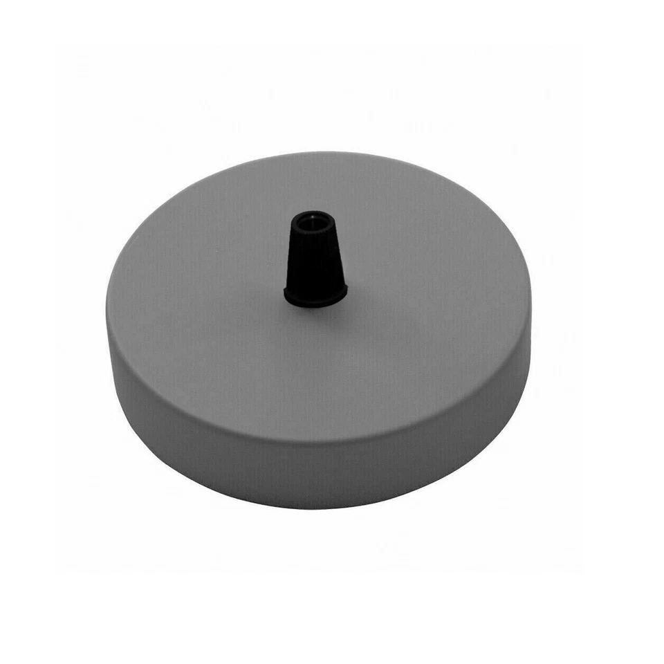 Painted Vinatge 100mm Light fitting Side Fiting Single Outlet Metal Ceiling Rose