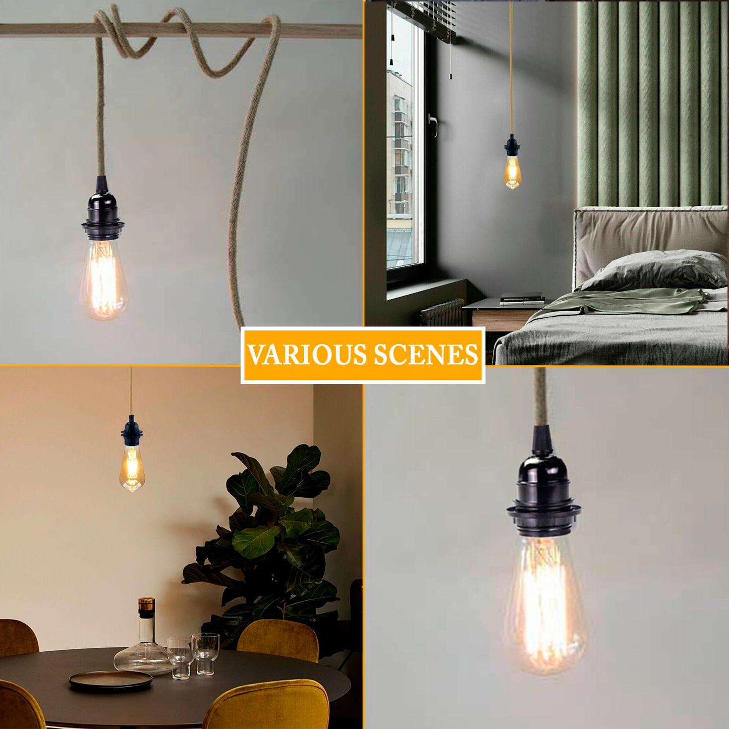 Plug In Hanging Pendant Lights