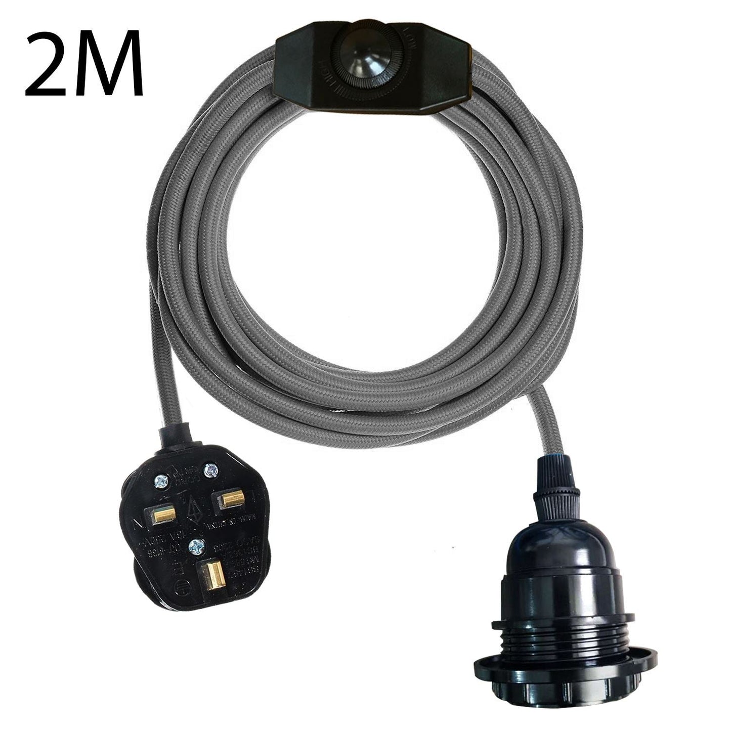 UK plug in pendant light