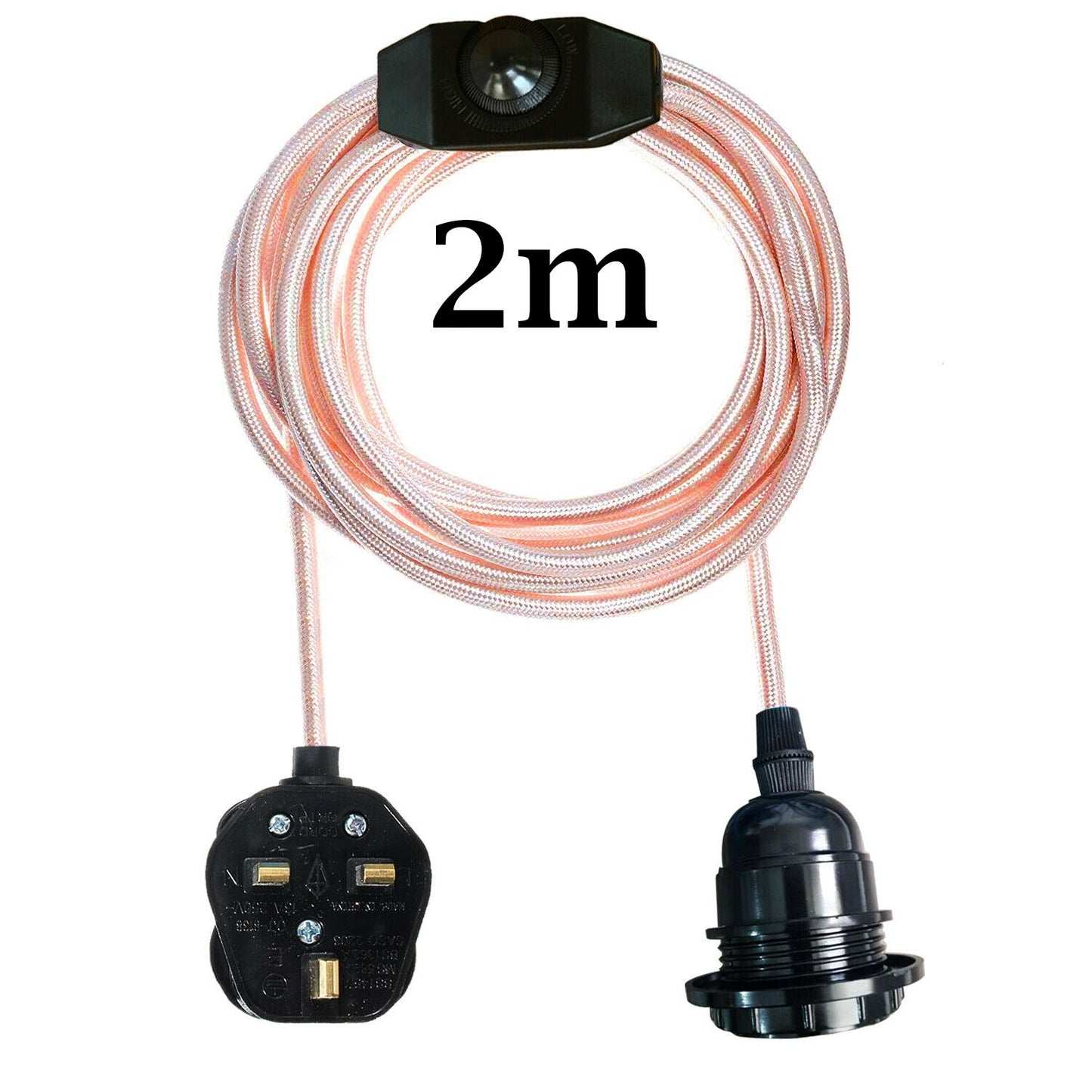 hanging pendant lamp plug in