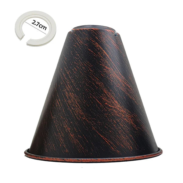 Easy Fit Pendant Light Shade 18cm Metal Lampshade Wall Lamp