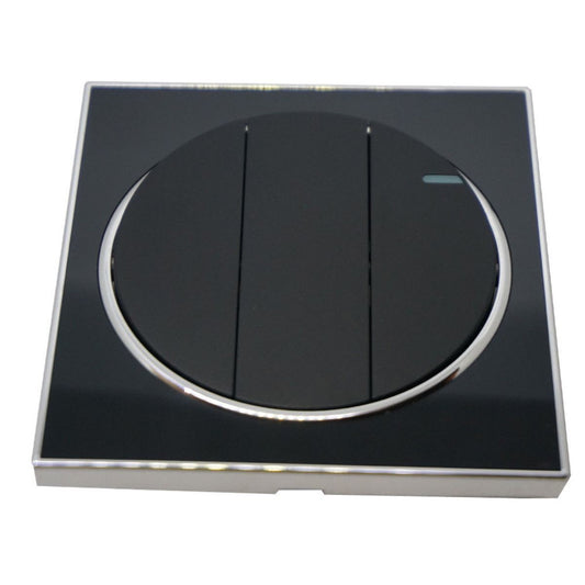 2 & 3 Gang Screw less Flat plate Wall light switches