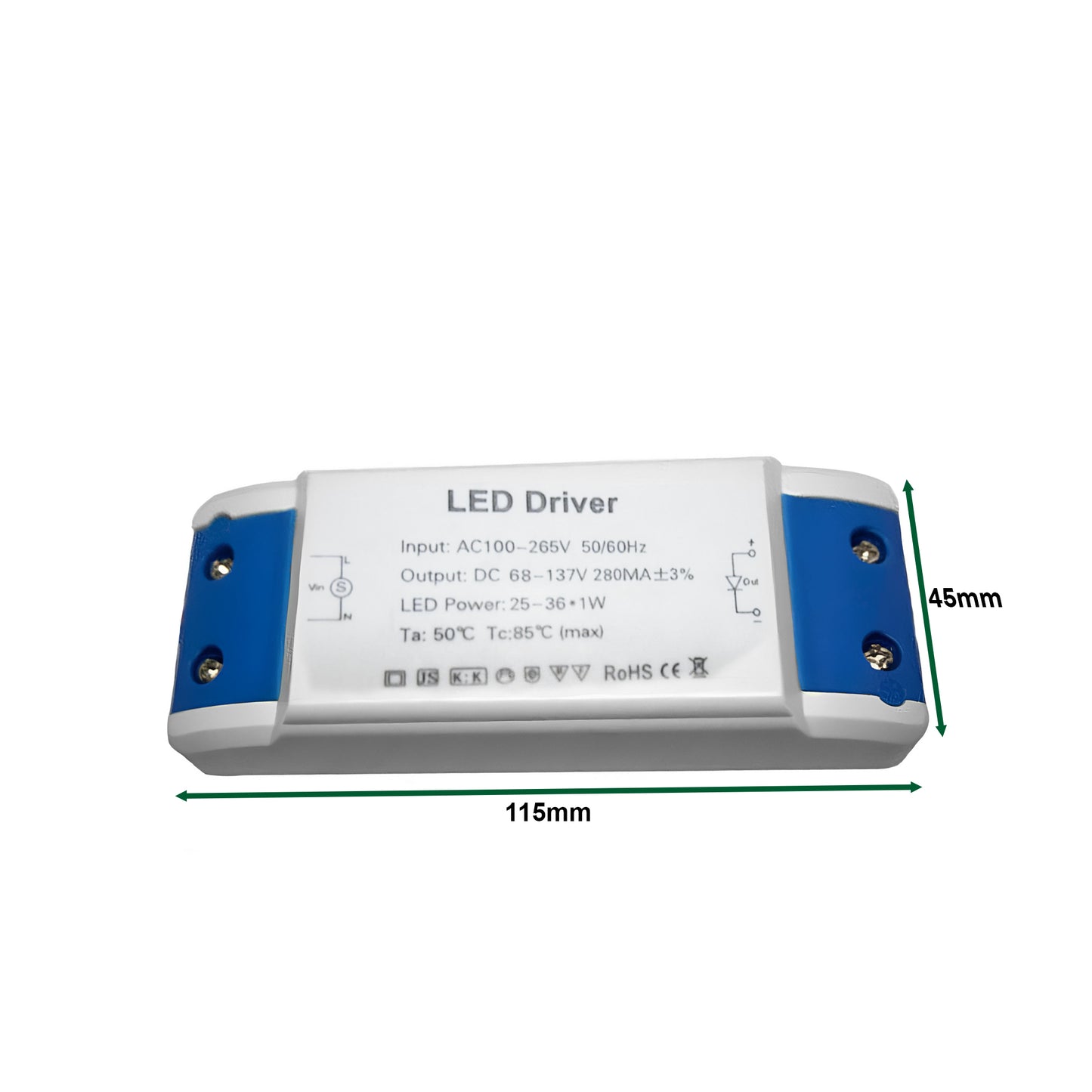 LED Driver Constant Current Transformer 3w 5w 7w 9w 12w 18w 24w 36w