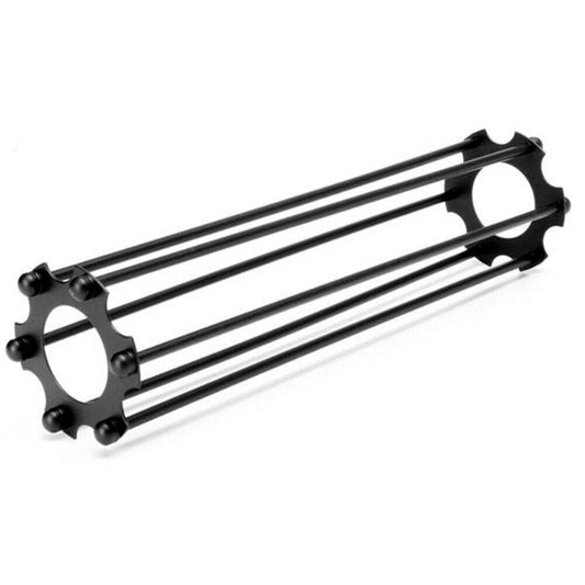 Tube Shape Black Colour Easy Fit Pendant Light Shade Metal Wire Cage