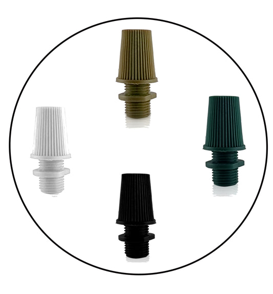 Vintage Pendant cable Cord Grip Lock 10 mm male Thread