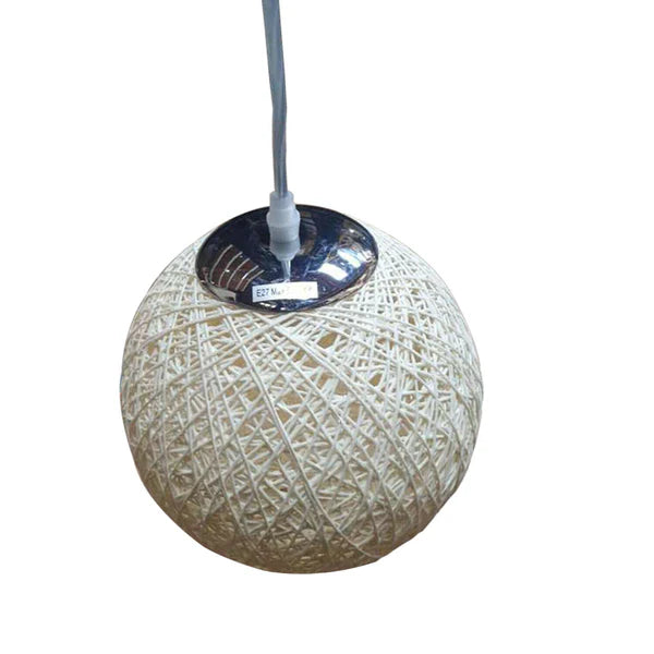 Modern Rattan Pendant Lamp - Woven Ceiling Light Fixture for Living Room, Bedroom, Bar & Dining Room