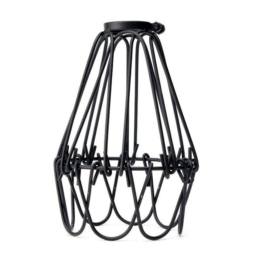 Easy Fit Pendant Light Shade Metal Cage Drum Lampshade Pendant Lamp / Ceiling