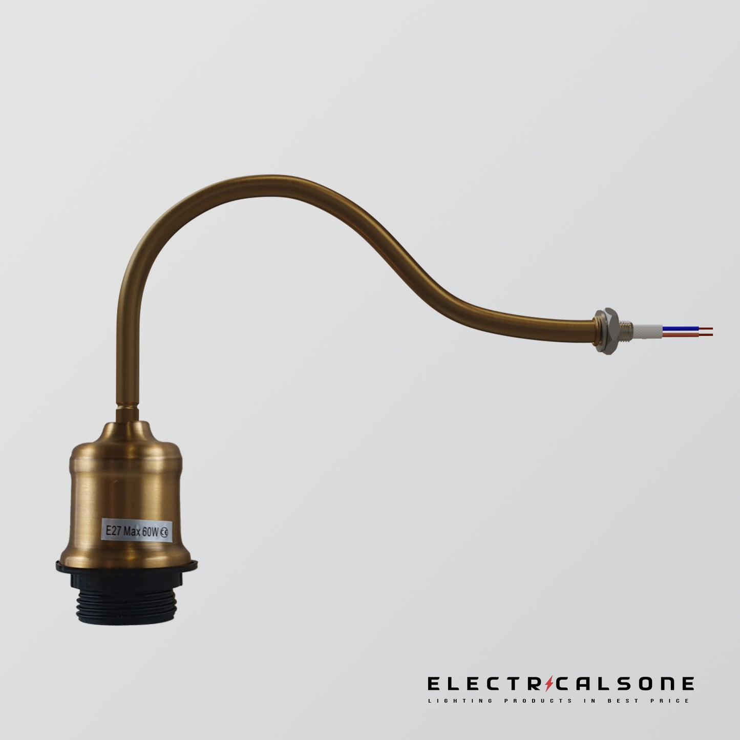 Swan Neck Wall Light Mount