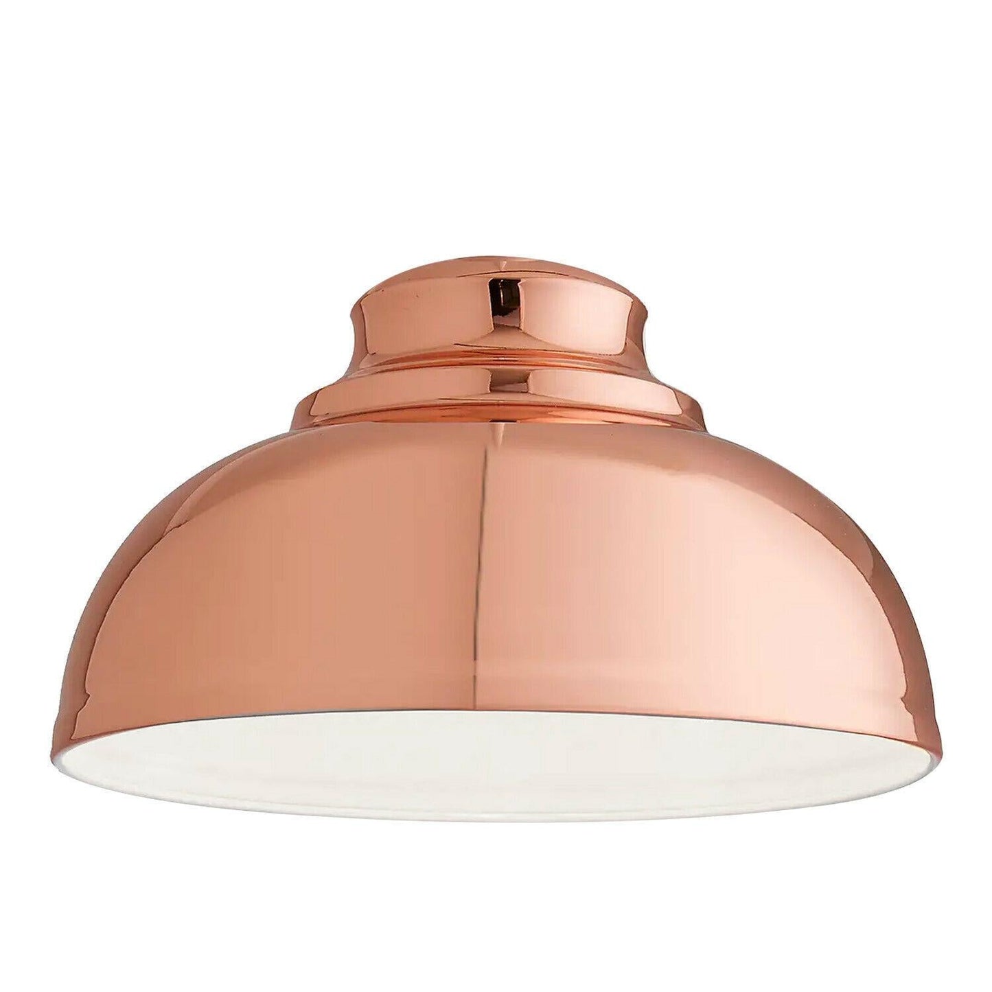 Electro Plating  Vintage 29cm x 21cm diameter Retro Pendant Easy Fit Curvy Shade Metal hanging pendant Lampshade