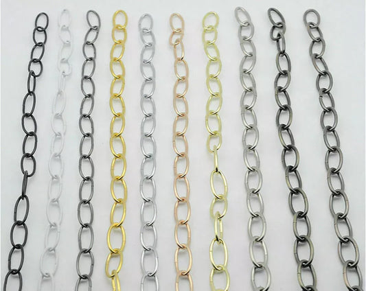 Light Chain Vintage 32mm x 17mm Lighting Chandeliers Chain for Lighting Ceiling Pendant Lights Home Decoration