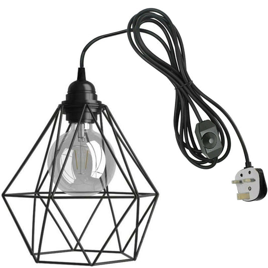hanging plug in lamp