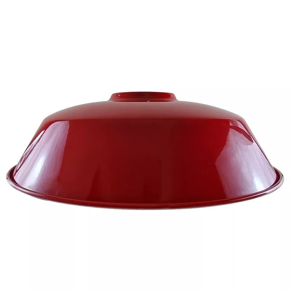 Lampshade enamel industrial lamp factory hanging light shade