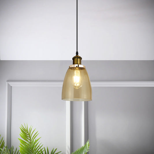 Bar Glass Pendant Light