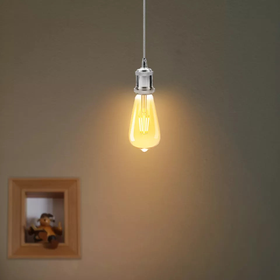 Vintage Retro Industrial E27 Pendant Lamp Holder - Ceiling Fitting ~1282