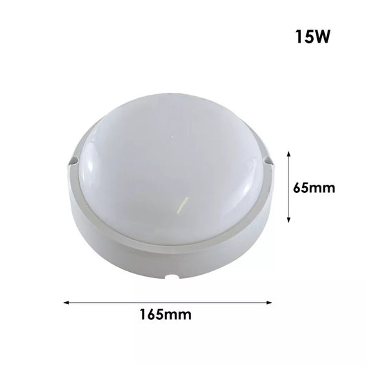 LED Ceiling Light Round Panel Lights Moisture Proof Bathroom Kitchen Wall Light