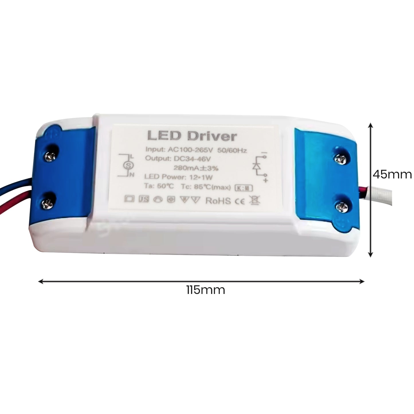 High-Quality LED Driver | Constant Current Transformer | 3W-36W Power Supply