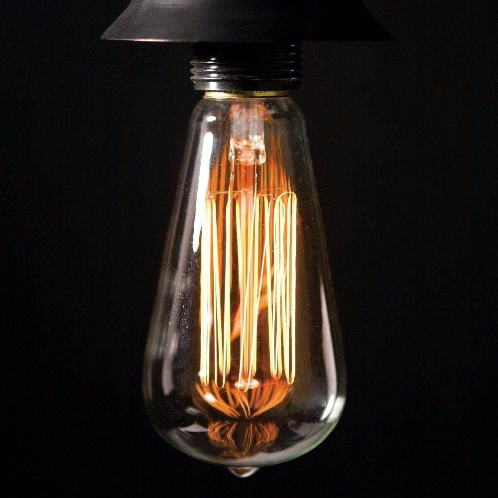 ST64 E27 60W Dimmable Squirrel Industrial Filament Vintage Bulb