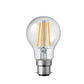 A60 B22 4W Bayonet Style LED filament light Bulb Pendant Lamps, Chandeliers, Restaurant and Bar Lighting Light