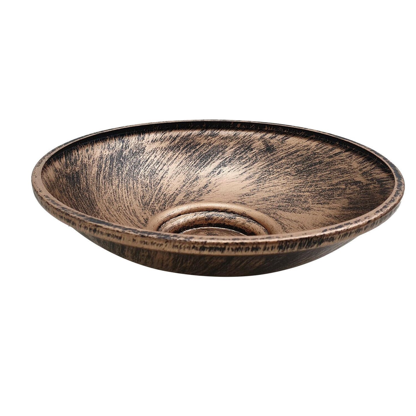 Brushed Color Vintage Retro Pendant Shade Metal Bowl Lampshade Bedroom Kitchen Vintage Light Style