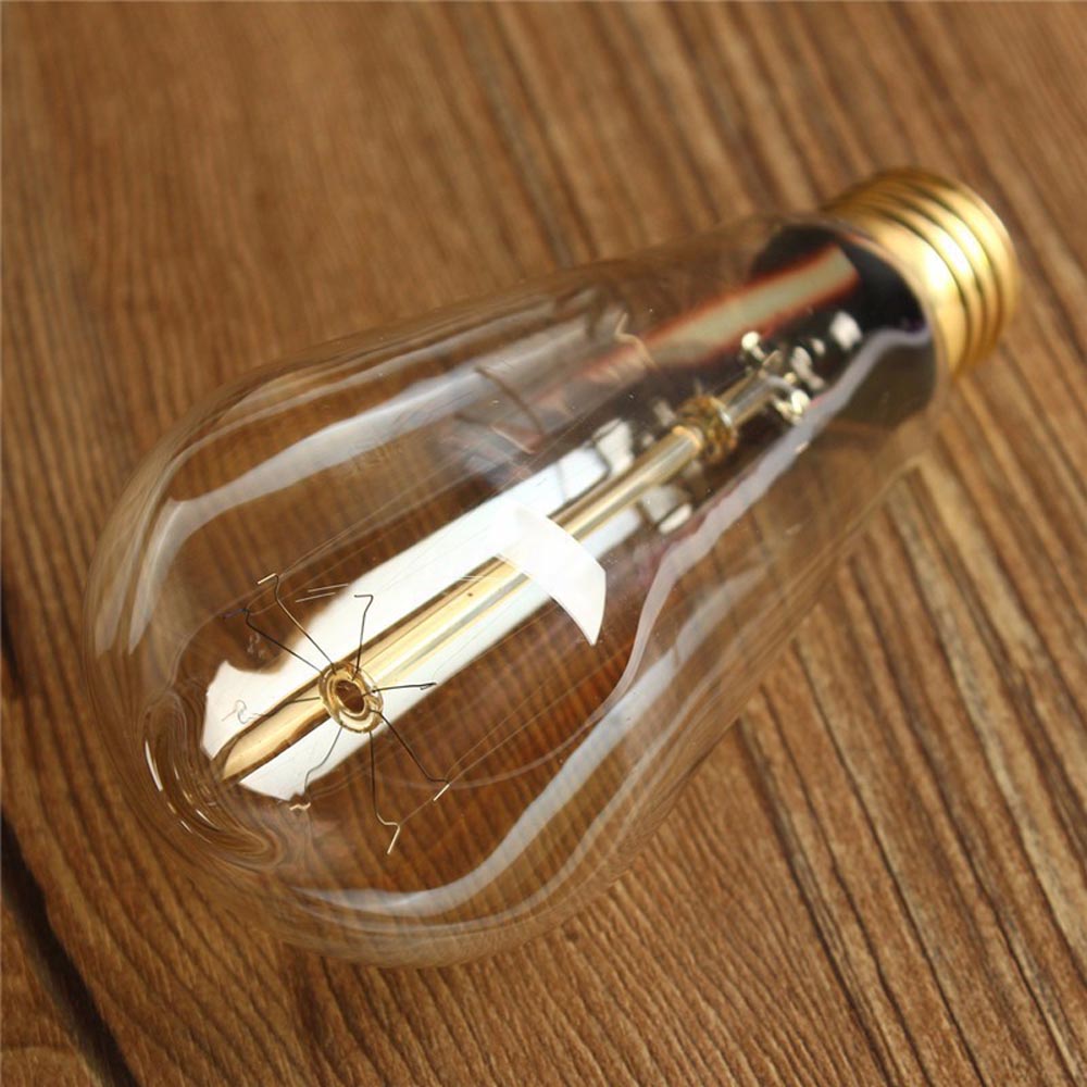 ST64 E27 60W Dimmable Squirrel Industrial Filament Vintage Bulb