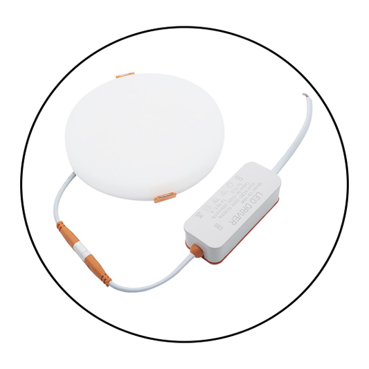 Ultra Thin LED 18 W 6000 K LED Panel Recessed Round Ceiling Spotlight Down Light