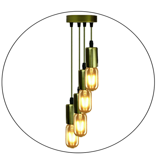 Ceiling Light Bulb Holder Pendant Light Metal E27 Light Bulb Holders ~1294
