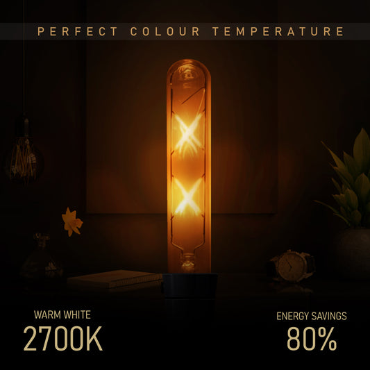 4W T185 B22 LED Non Dimmable Vintage Filament Light Bulb