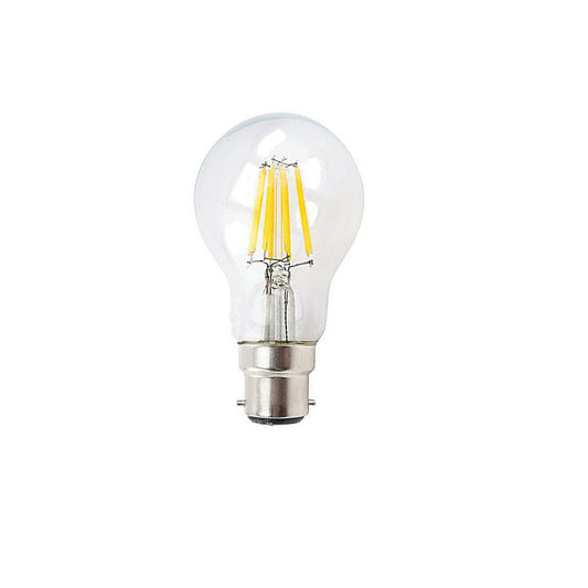 Vintage Industrial LED A60 B22 6W Retro Lamp Bulb - Energy Saving