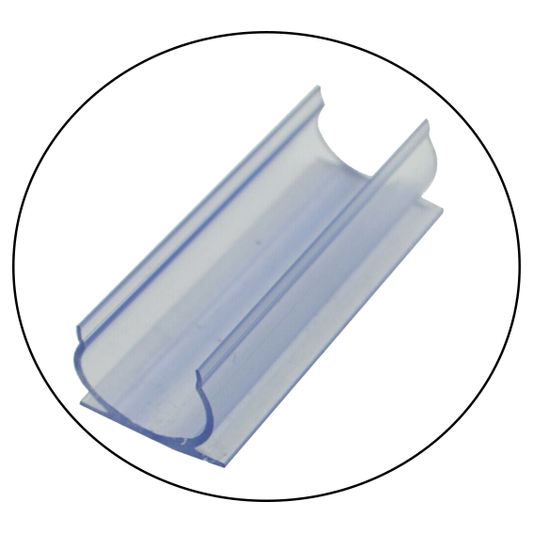 Mounting Clip For 17mm Round LED Neon Flex Accessories