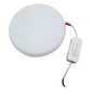 Modern LED Round Recessed Ultra slim Ceiling Flat Panel down Light Cool White Indoor Light