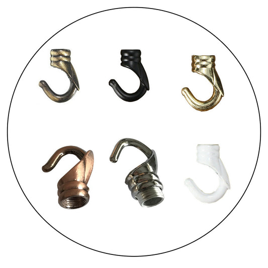 Ceiling hooks for lights lighting ceiling hook lamp parts light spares pendant light hook cord grip wall screw hook