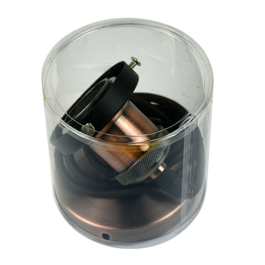 Vintage Copper Pendant Light Lamp Set ceiling lamp holder