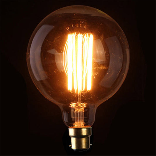B22 G125 40W Vintage Retro Industrial Filament Bulb