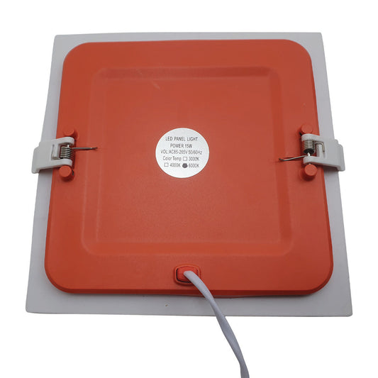 15W LED Recessed Square Panel Light Ceiling Down Light for Modern Residence Bright - Shop for LED lights - Transformers - Lampshades - Holders | Electricalsone UK