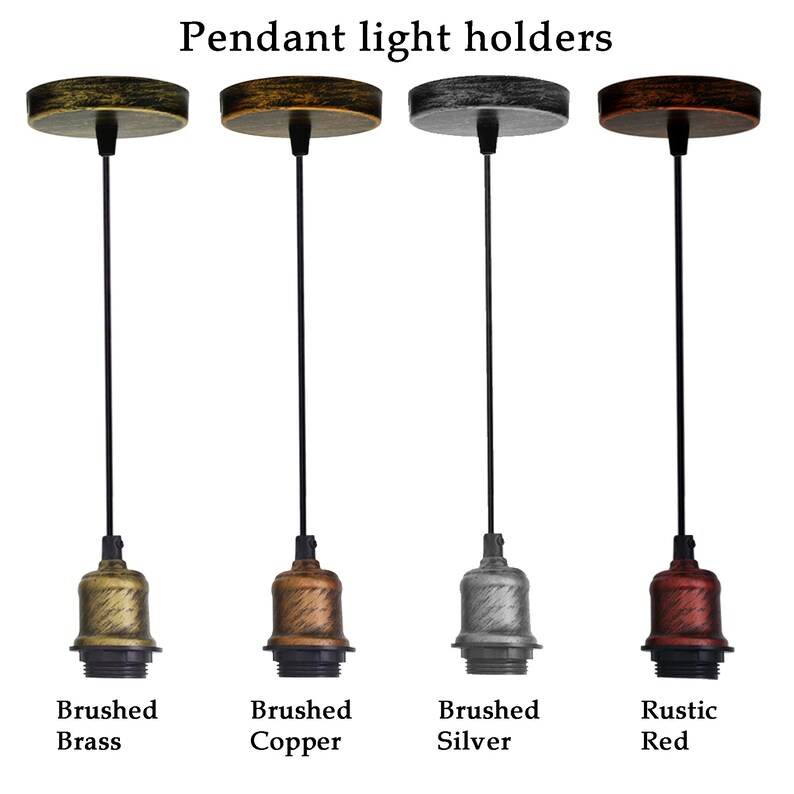 Ceiling Lamp Pendant Light Fitting Metal Lamp Holder E27~1128 - electricalsone UK Ltd
