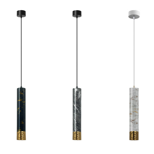 Pendant Long Tube Light Modern Cylinder Pipe Contemporary