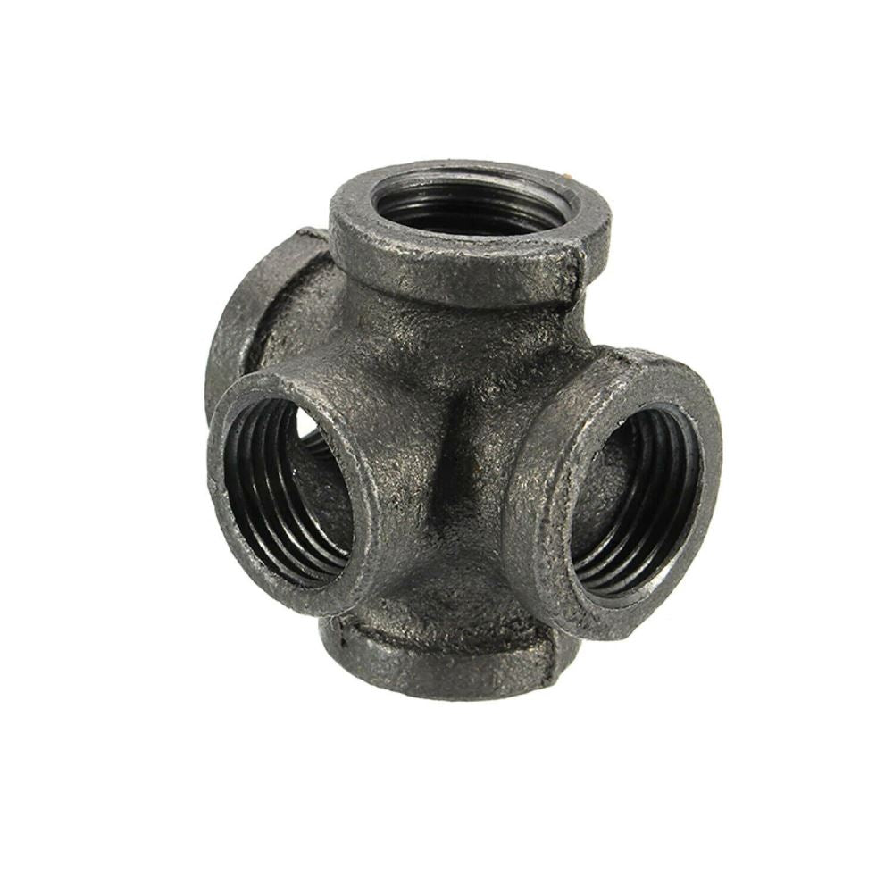 3/4" Inch Industrial Malleable Iron Pipe Fittings Connectors Joints