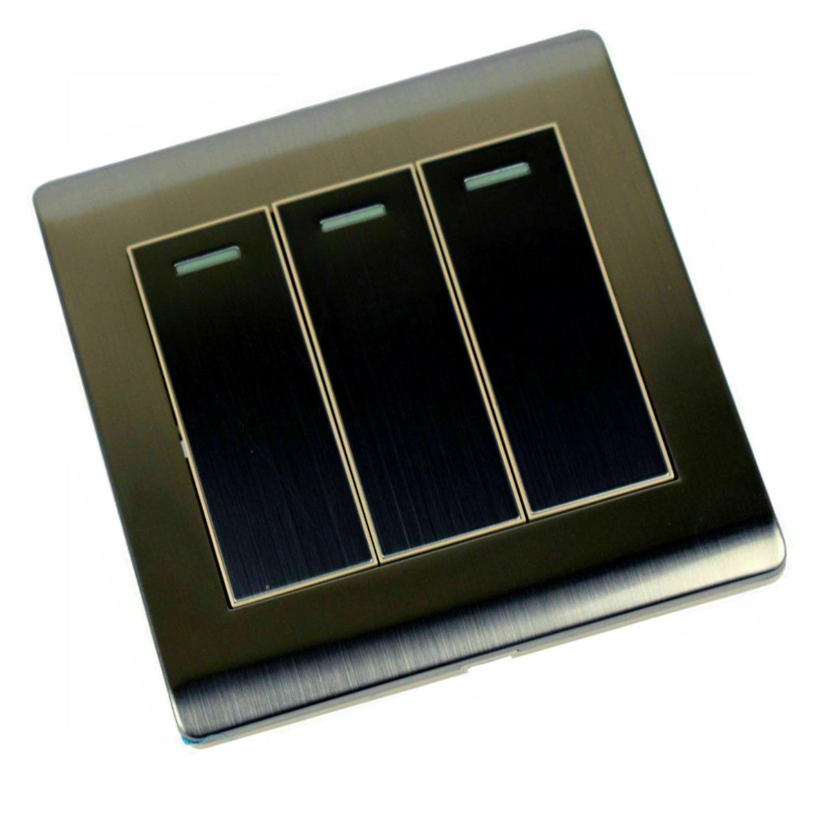 Electrical Triple Wall Light Switch 2 Way 10A