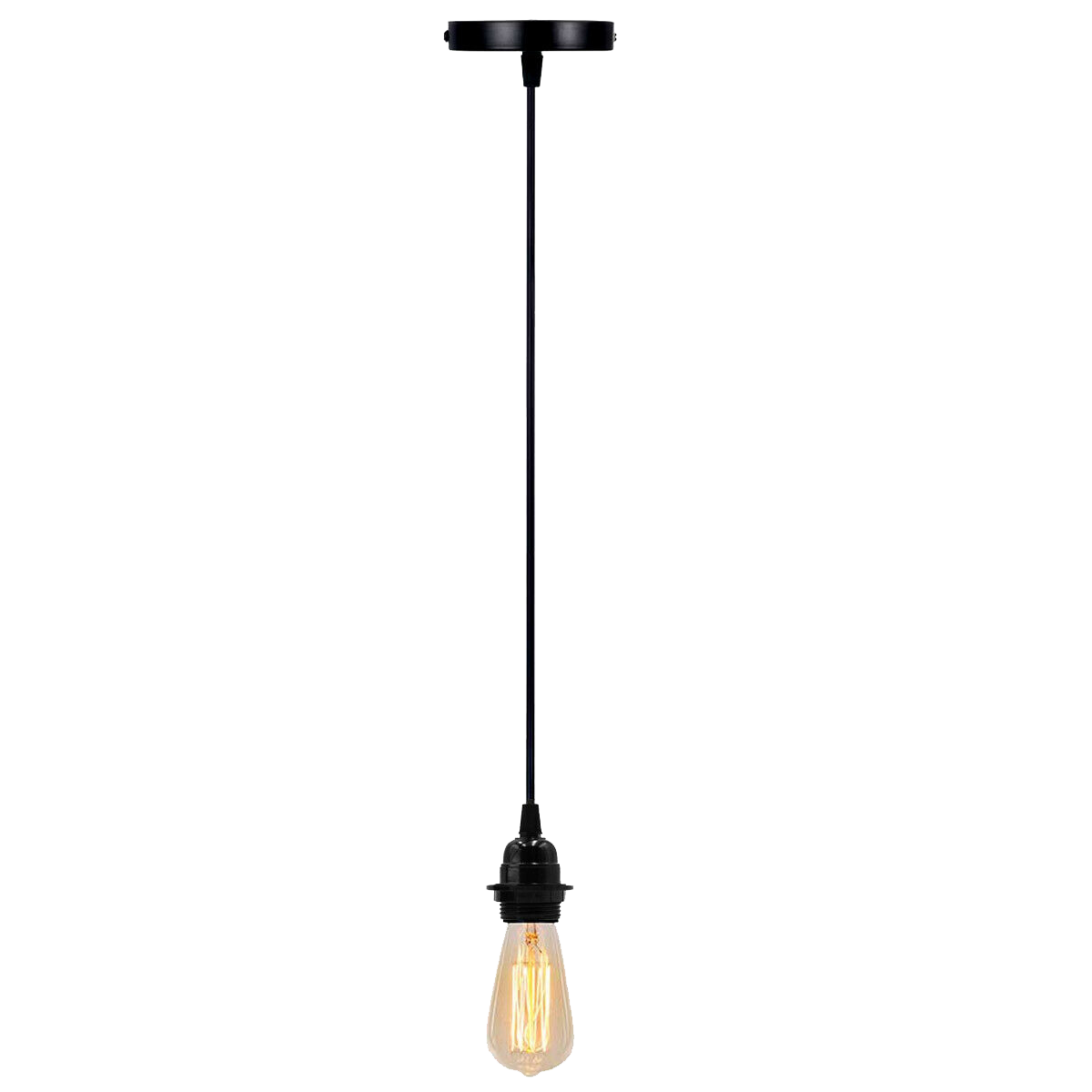 ceiling lamp holders is made of high quality plastic material and has long service life.