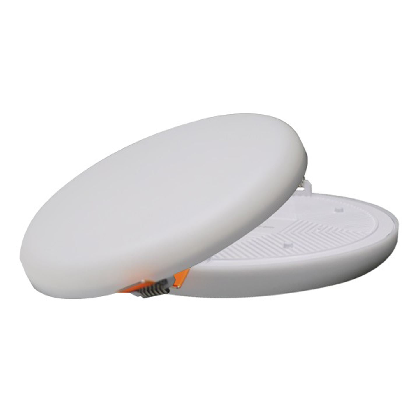 Modern LED Round Recessed Ultra slim Ceiling Flat Panel down Light Cool White Indoor Light