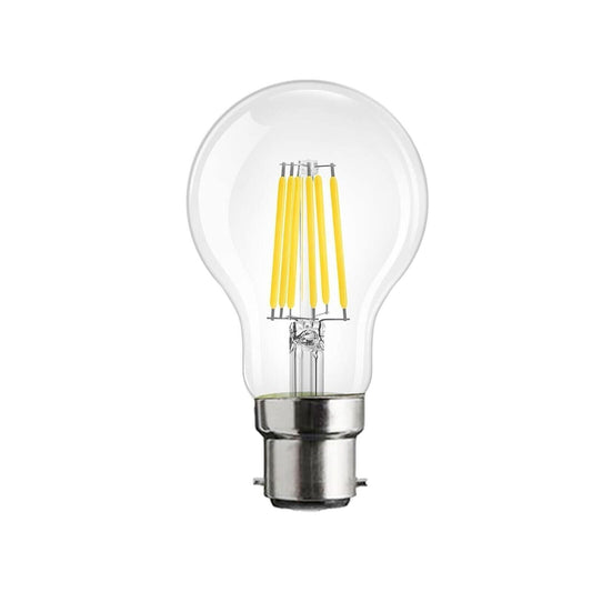 Eco-friendly Vintage LED A60 B22 Bulb - 8w Energy Saving Retro Lamp