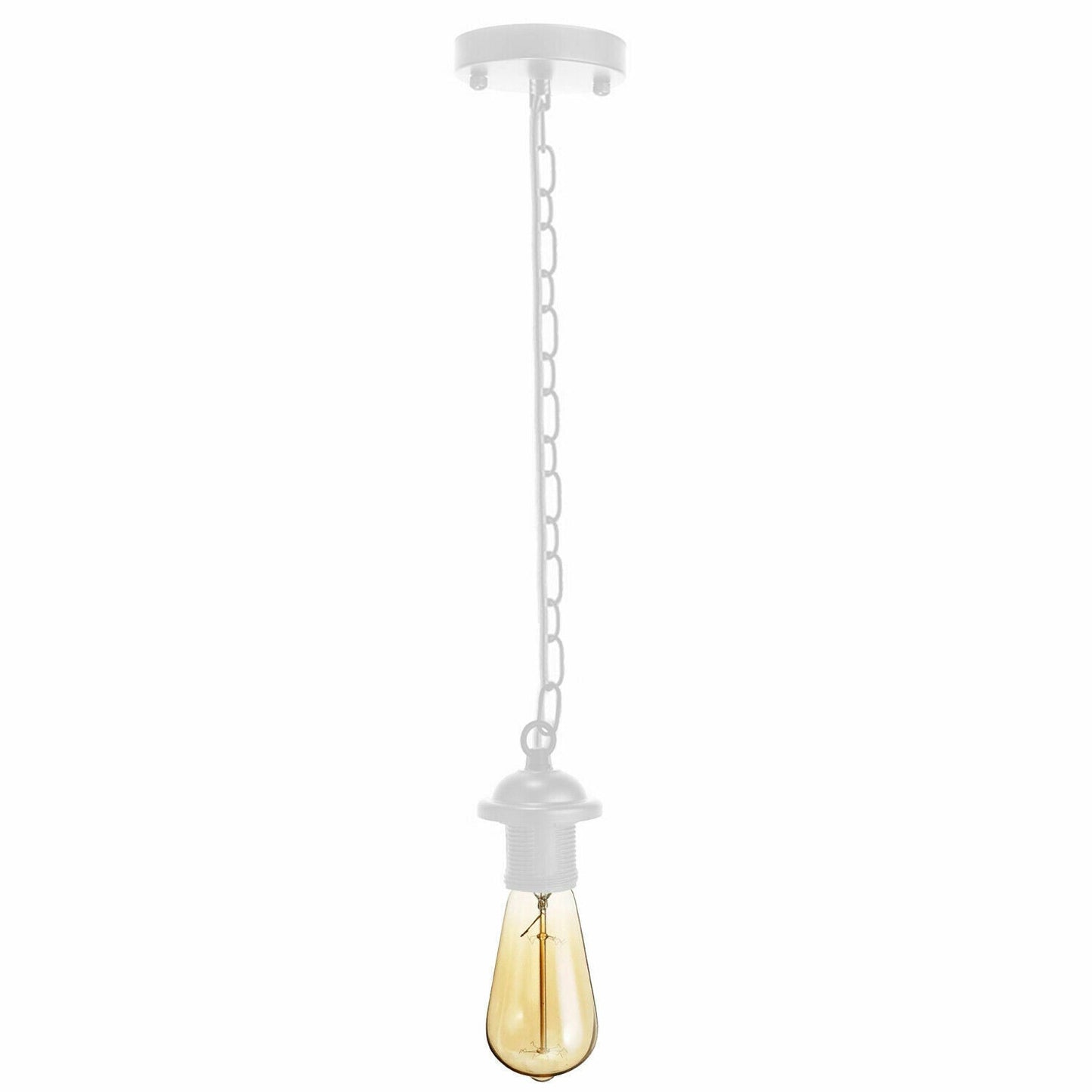 hanging light with plug