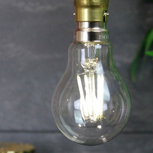 Vintage Industrial LED Lamp Bulb - Energy-Saving, Cool White, B22 4W