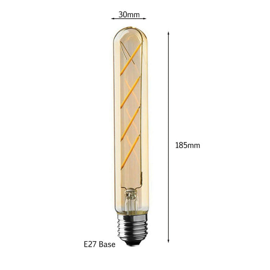 T185 E27 4W Antique Style Edison Vintage LED Light Bulbs