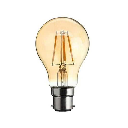 Vintage Industrial LED Bulb - Energy-Saving, Warm White, B22 4W