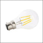 Vintage Industrial LED A60 B22 4W Cool White Amber Energy Saving Retro Lamp Bulb