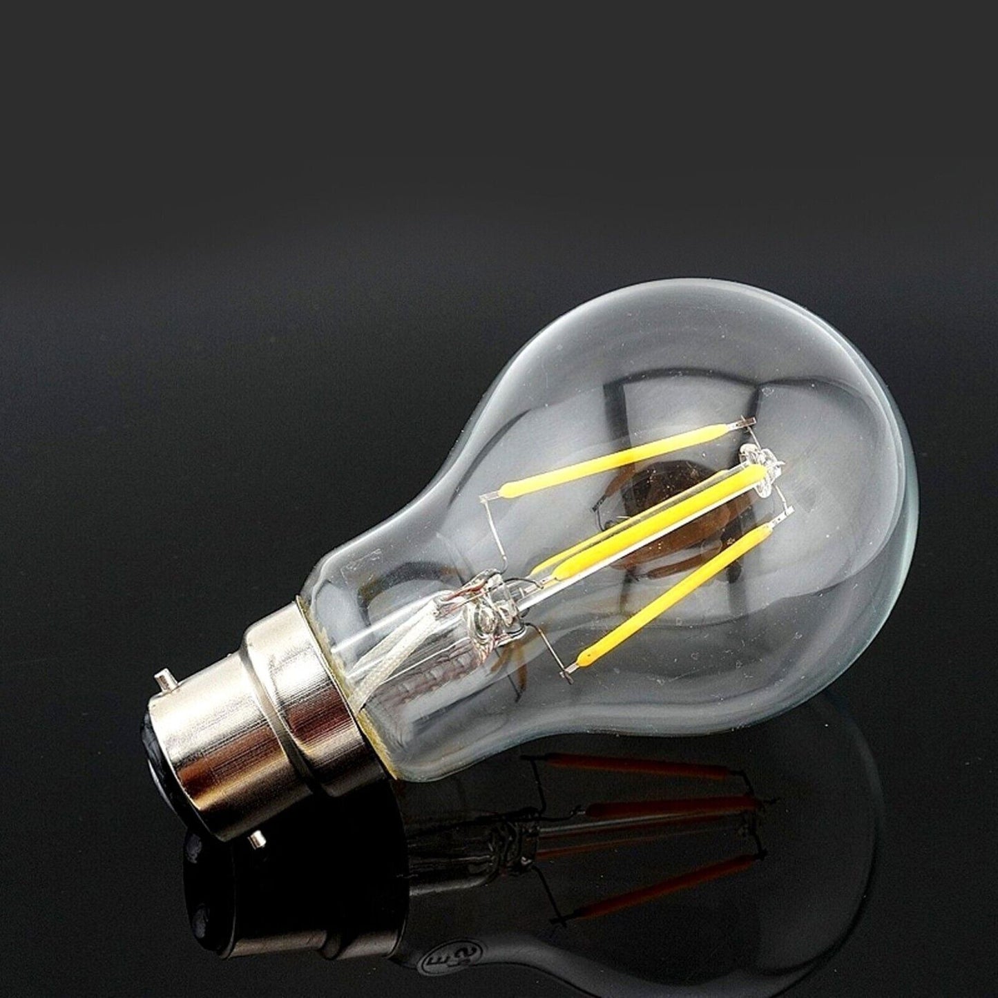 Vintage Industrial LED Lamp Bulb - Energy-Saving, Cool White, B22 4W