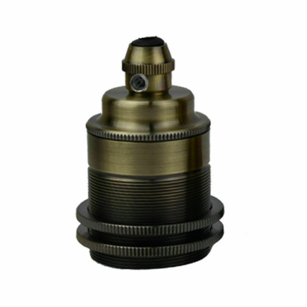 ES E27 Edison Screw Cap Socket Fitting Pendant Ceiling Light Lamp Bulb Holder