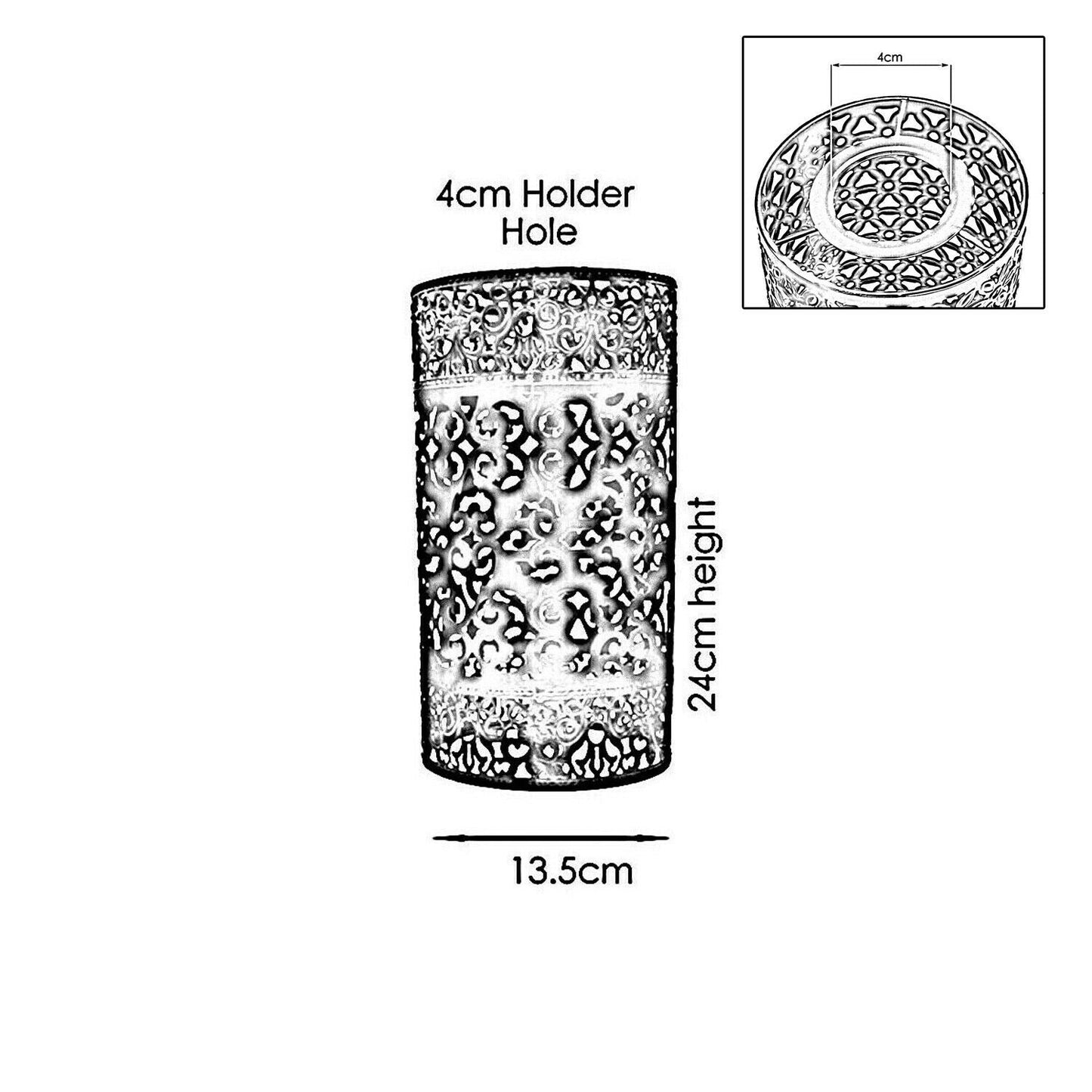 Modern multi Colour Metal Lampshade Retro Style Shade Pendant