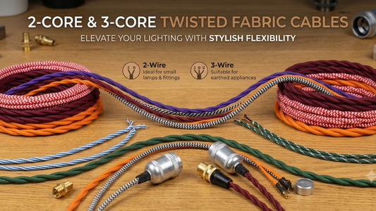 Twisted fabric cables